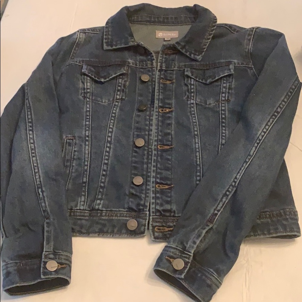 Girl’s Tractr Jean Jacket - Picture 1 of 3